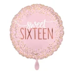 Folienballon sweet sixteen rosa 45cm anagram