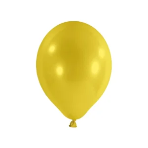 Latexballons rund gelb 1