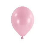 Latexballons rund rosa 1