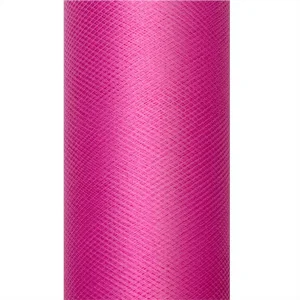 Partyzubehoer 1 tuellstoff pink 9m 15cm partydeco party