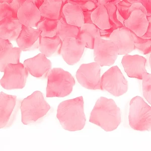 Raumdekoration rosenblaetter rosa 5cm partydeco valentinstag